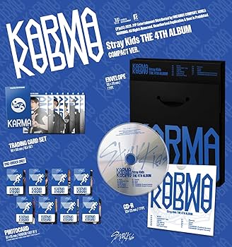 Amazon.co.jp: Stray Kids KARMA 4th Album Random Bundle(KARMA